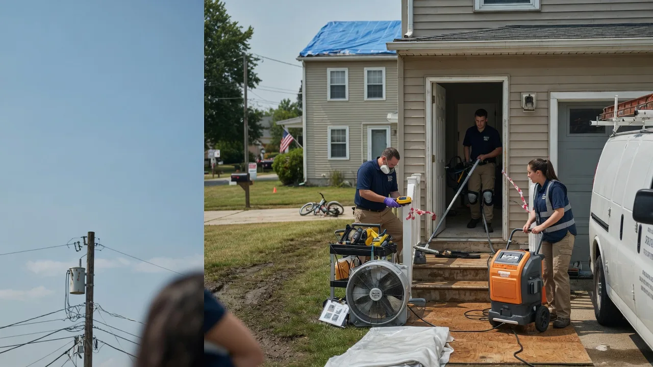 Water Damage Repair in Tekonsha, MI near me